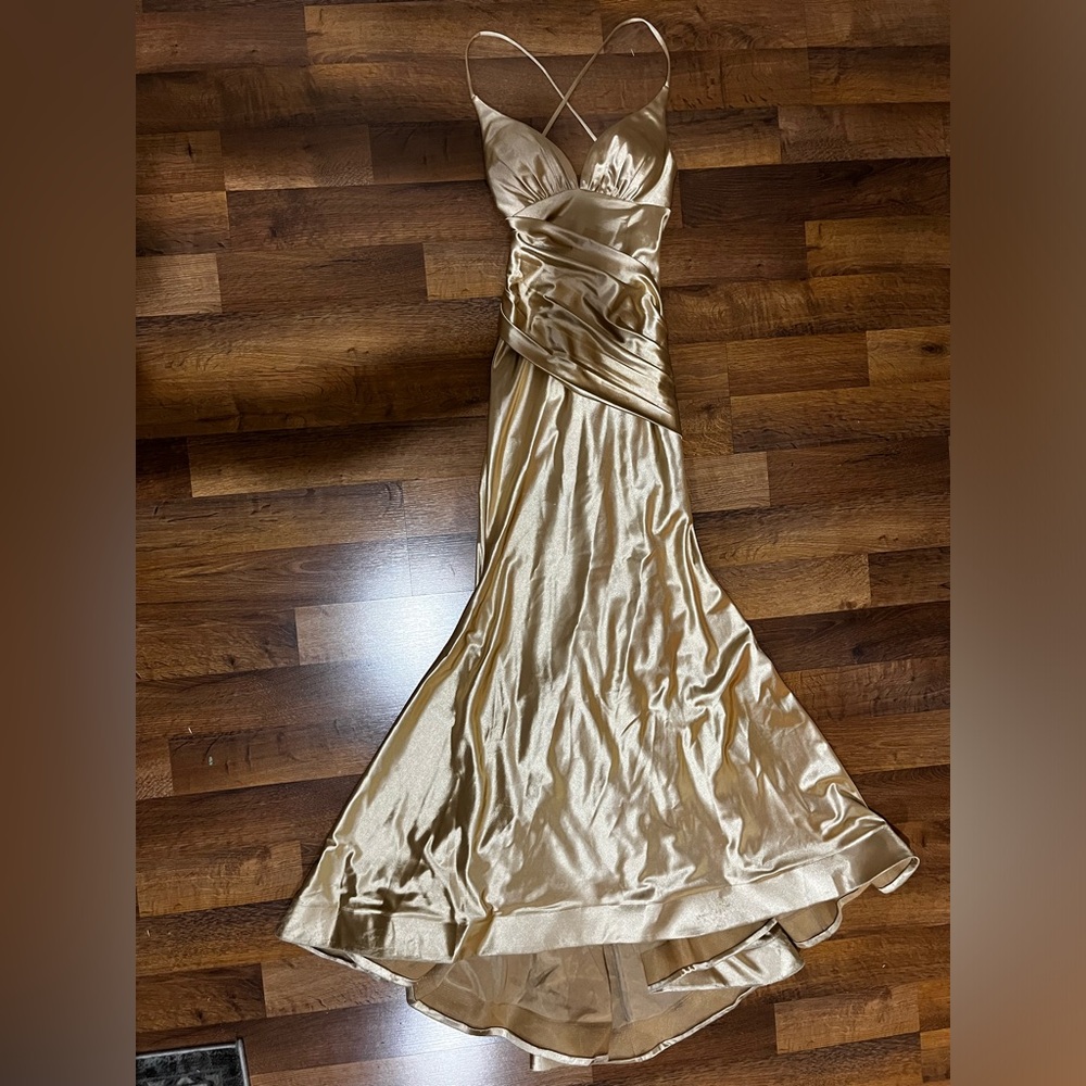 Cinderella gold dress